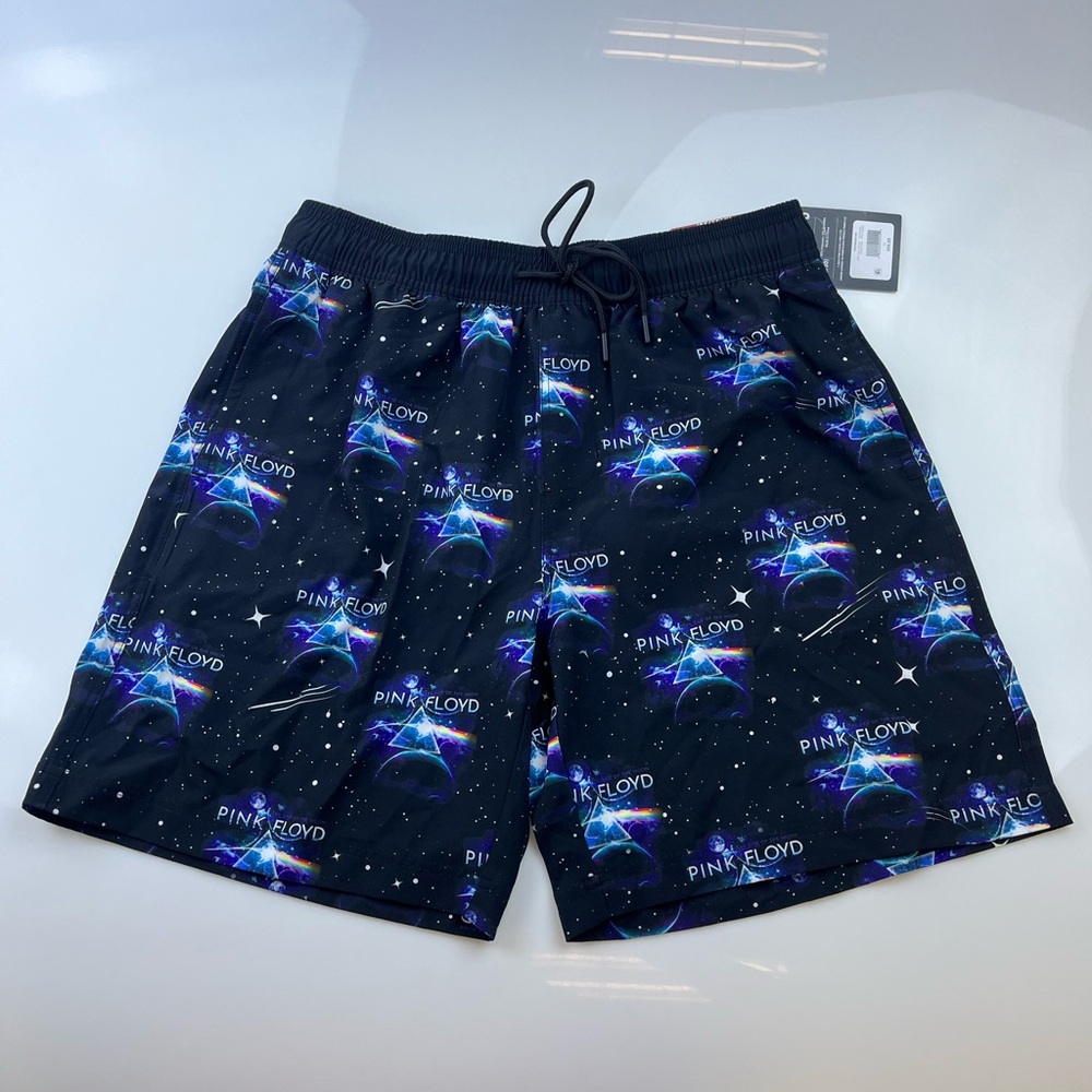 Pink Floyd Graphic Shorts N215-7